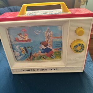 Fisher-Price TV Toy - Red and Yellow